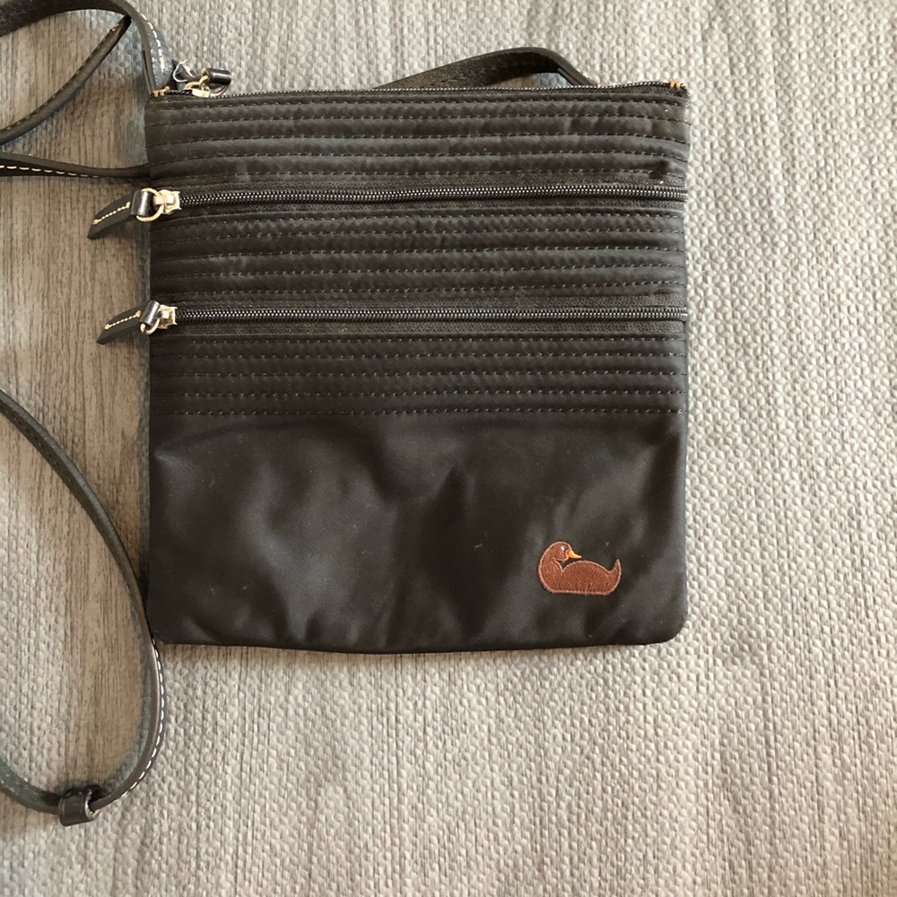 Dooney & Bourke black nylon crossbody